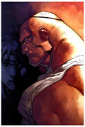 More Sagat comic artwork