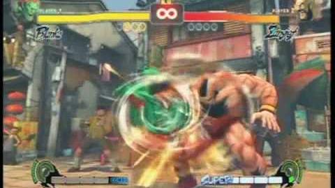Cage Climb, Street Fighter Wiki