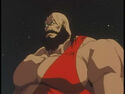 Zangief in Street Fighter II V.