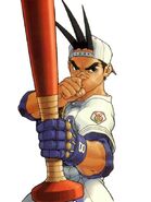 Shoma's character selection portrait in Rival Schools: United by Fate.