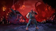 Akuma's classic outfit.