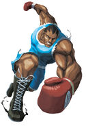 Character artwork (without background) from Street Fighter X Tekken.