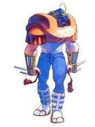 Sodom in Street Fighter Alpha