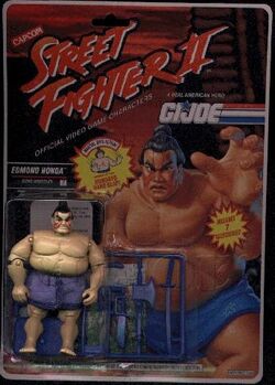 1993 Hasbro G.I. Joe Carded Action Figure - Capcom Street Fighter II Vega