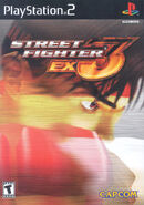 Street Fighter EX3 cover for PlayStation 2.