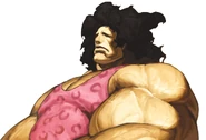 Hugo artwork from SNK vs. Capcom: SVC Chaos.