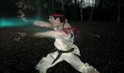 Jon Foo as Ryu in Street Fighter: Legacy