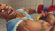 Balrog begins the attack sequence