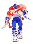 Sodom in Street Fighter Alpha 2