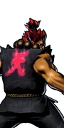 Akuma's victory portrait in UMvC3.
