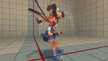 "Here I come!"