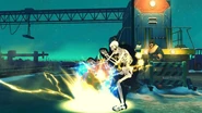 The move in use against Balrog in Street Fighter IV.
