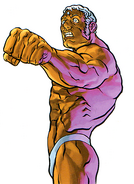 Urien's selection image in Street Fighter III: 2nd Impact.