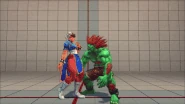 Chun-Li's Light, Medium, Heavy, and EX Hyakuretsukyaku in Street Fighter IV