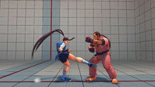 Spin Kick as it appears in Street Fighter IV