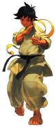 Makoto Street Fighter III: 3rd Strike character art.