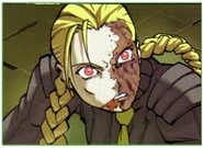 Decapre unmasked in UDON comics.