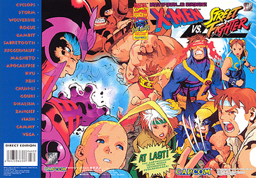 X-Men vs. Street Fighter [JP] (Saturn)