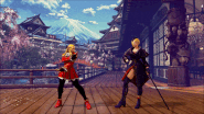 Karin's Just Frame, Normal, and EX Tenko.