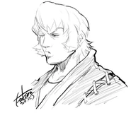 Allen Snider artwork by SNK artist Falcoon.