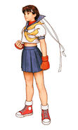 Sakura from Capcom VS. SNK 2