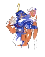 Sodom in Street Fighter Alpha