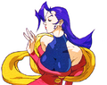 Rose's Portrait in Street Fighter Alpha 3 MAX