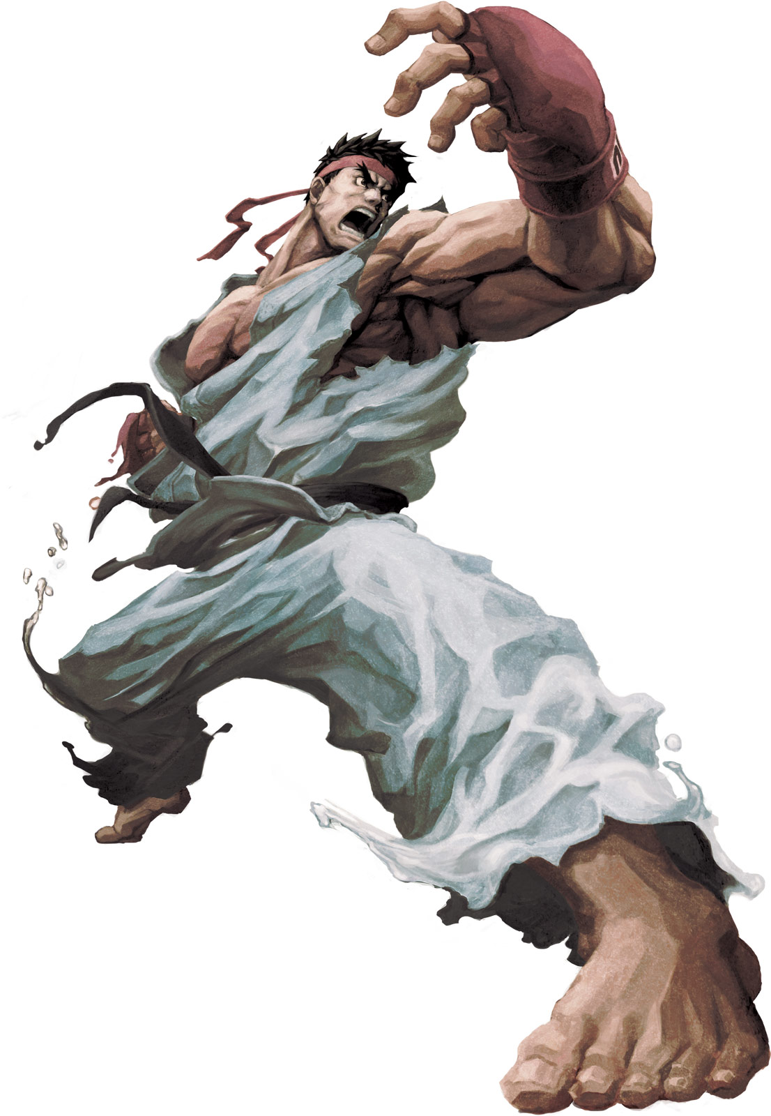 Street Fighter: Ryu & Ken VS. Sagat & Vega (HD CLIP) 