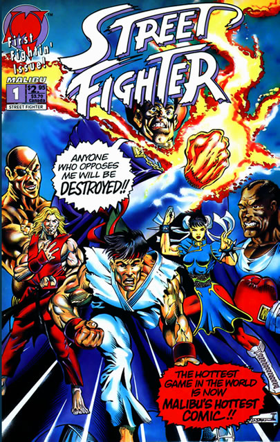 Street Fighter II Animated Movie (1996) comic books