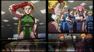 George's cameo appearance in Cammy's Street Fighter V route arcade ending.