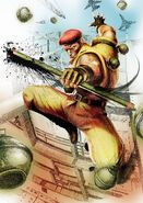 Ultra Street Fighter IV artwork of Rolento