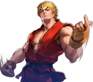 Ken in Street Fighter Duel.