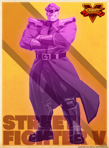 Vega - Master Bison - Mister Bison - Street Fighters - Profile 