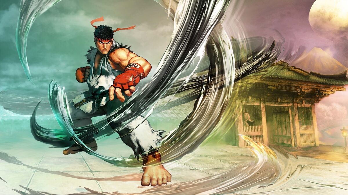 Ryu Street Fighter V cervezaman - Illustrations ART street