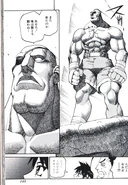 Sagat's appearance in Sakura Ganbaru!