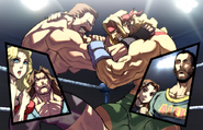 Capcom Fighting Jam, imagen de su secuencia final.