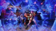 Gif animation of Chun-Li using Kikosho against Cammy in Street Fighter 6.