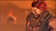 Super Street Fighter IV: PachiSlot Edition: Evil Ryu challenges Akuma
