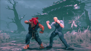 Akuma's Zugaihasatsu in Street Fighter V.