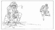 SFIIM-Ryu & Ken concept art