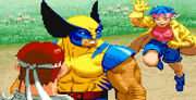 X-Men vs. Street Fighter: Wolverine's Ending.