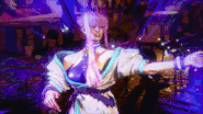 Gif animation of Manon using Étoile against Cammy in Street Fighter 6.