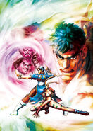 Street Fighter X Tekken: Promotional Illustration.