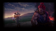 Teppen: Akuma's Story Mode.