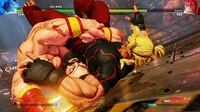 Zangief using Bolshoi Russian Suplex against Ken.