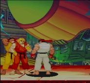 Sean's cameo in Marvel vs. Capcom: Clash of Super Heroes.