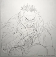 Street Fighter III: New Generation: Ending concept.