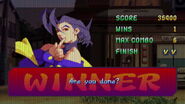 Rose's win quote in Street Fighter Alpha 2.