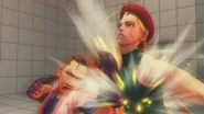 Uppercut to the chin