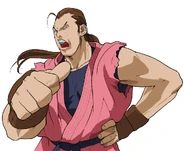 Dan's exclusive portrait from the console versions of Street Fighter Alpha 3